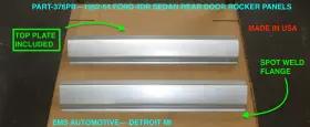 376pr Ems Automotive 1952 1953 1954 Ford Sedan Rear Door Rocker Panel #376pr Auto