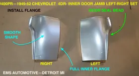 400pr Ems Automotive 1949 1950 1951 1952 Chevrolet 4 Dr. Inner Door Jamb Rear #400pr L/r Set