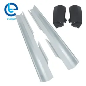 Etecgo 961791 1pair Outer Rocker Panel And Cab Corner For Silverado Gmc Crew 2007-13