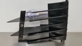 160.fr1n90 Ferrari 1990 Testarossa Quarter Panel Grille Vent Left Driver Black Nero