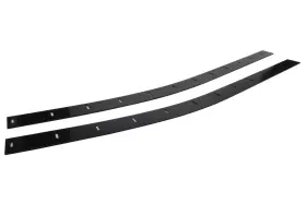 000-400-b Fivestar Wear Strip - Abc Molded Plastic Black Pair