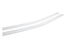 000-400-w Fivestar Wear Strip - Abc Molded Plastic White Pair