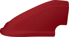020-410-rl Fivestar Nose - Md3 Driver Side Molded Plastic Modified Red Each