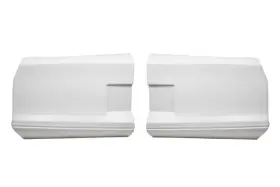 021-450-w Fivestar 88 Monte Bumper Cover White Plastic
