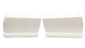 21001-45051-w Fivestar Bumper Cover Rear Truck White