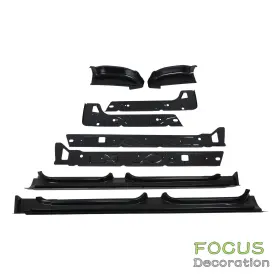 Focus-decoration Fd2401152dn Outer Inner Rocker Panels Cab Corners For Silverado Sierra 1500 Crew 99-07