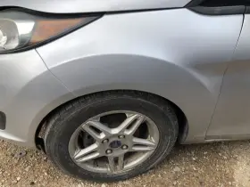 110-00807bl Ford Front Fender Left Driver With Rocker Molding Fits 14-19 Fiesta 882450