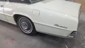 160-00364l Ford 67 Thunderbird Tbird 2 Door Quarter Panel Cut Left Driver Cream
