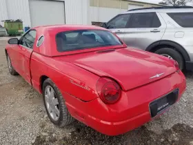 160-03418l Ford 03 2003 Tbird Thunderbird Rear Quarter Panel Red Left Driver
