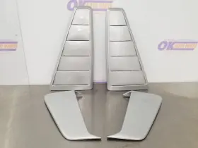 160-03568ar Ford 07 Mustang Gt Coupe Side Scoop Set And Quarter Window Silver Tl