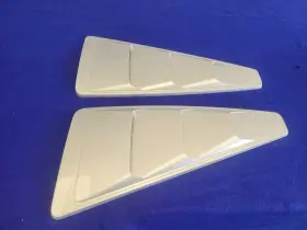 199.fd1h11 Ford 2010-2014 Mustang Shelby Gt500 Coupe Pair Side Louvers Paint Ux 2697