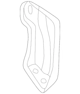 1w6z-7628487-aa Ford Genuine Extension