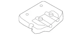 2t1z-61278d72-a Ford Genuine Inner Pillar Filler