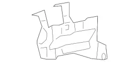 5f9z-74277a65-aa Ford Genuine Bracket