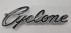 68gb-63291b62-a Ford Used 1968 Cyclone Quarter Panel Emblem Inch