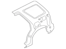 6l2z-7827865-a Ford Genuine Inner Panel