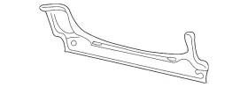 6w1z-5440320-a Ford Genuine Panel Assembly Back