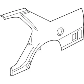 6w7z-5427841-a Ford Genuine Quarter Panel
