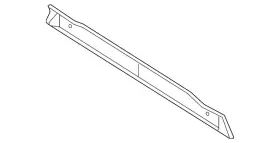 7a2z-7840300-c Ford Genuine Lower Panel