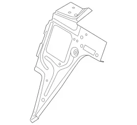 8s4z-54465k03-a Ford Genuine Outer Panel