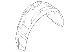 Aa8z-7428370-a Ford Genuine Splash Shield