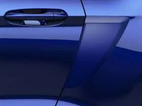 Vjr3z-63279d36-ck Ford Accessories Genuine 2019-2020 Mustang - Scoops Side Kona Blue
