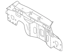 Ae8z-5840320-a Ford Genuine Rear Body Panel