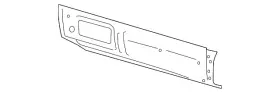 Bk3z-6110128-c Ford Genuine Rear Lower Panel Bk3z-6110128-c Ford Genuine Rear Lower Panel