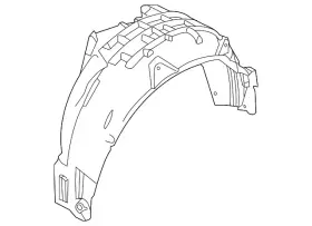 Bm5z-58278b50-a Ford Genuine Splash Shield