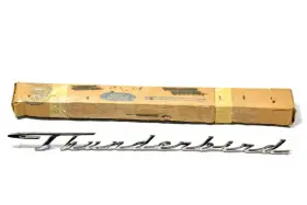 C3sz-6325622-a Ford Oem 1963-1964 Thunderbird Script Quarter Panel Emblem