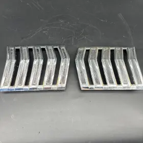 C4db-62290a76-b Ford 1964 Falcon Futura Right Left Pair Rear Quarter Panel Chevrons Trim Emblem