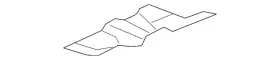 Ck4z-6128183-a Ford Genuine Front Panel Seal