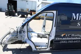 Ck4z61278a97c Ford 2015 - 2026 Transit-250 Medium Roof Left A Pillar Frame Part Oem White Yz