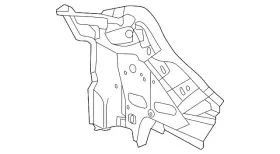 Cp9z-13a417-a Ford Genuine Rear Extension Cp9z-13a417-a Ford Genuine Rear Extension