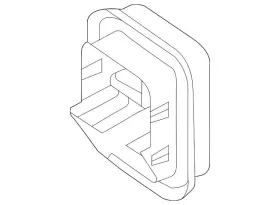 Cp9z-58280b62-c Ford Genuine Quarter Panel Vent