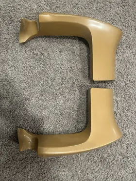 D0zb-7628518 Ford Original 1970 Mustang Convertible Left And Right Rear Quarter Panel Extensions
