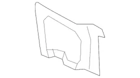 Dt1z-6124344-b Ford Genuine Panel Reinforced Insulator