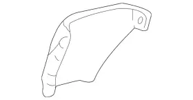F75z-7828370-aa Ford Genuine Splash Shield