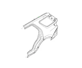 Fb5z-7827840-b Ford Genuine Rear Quarter Panel Passenger Side Rh Explorer 11-19