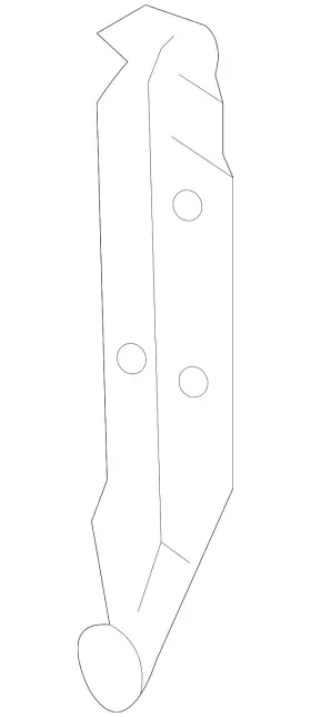 Fl3z-9900375-a Ford Genuine Panel Extension
