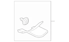 Fp5z-5452019-mb Ford Genuine Filler Trim