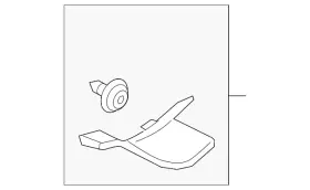 Fp5z-5452019-mc Ford Genuine Filler Trim
