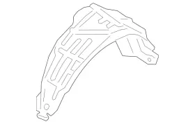 Gn1z-54278b51-h Ford Genuine Filler Quarter Panel