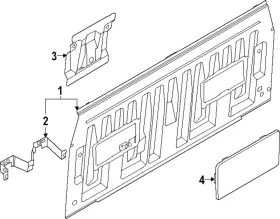 Hc3z-25280b62-c Ford Genuine Pressure Vent