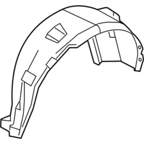 Ka1z-58278b51-a Ford Genuine Splash Shield