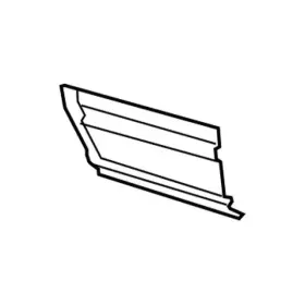 Kk3z-6110128-a Ford Genuine Lower Panel