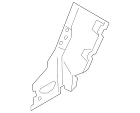 Lj7z-78278d72-a Ford Genuine Lower Filler