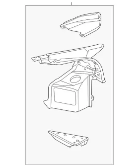 Lj8z-5845115-a Ford Genuine Rear Body Extension