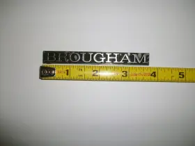 E34y-16098-b Ford / Mercury Used Genuine 1979-91 Grand Marquis Fender Emblem Inch Brougham