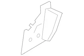 Nb5z-7827791-a Ford Genuine Lower Panel
